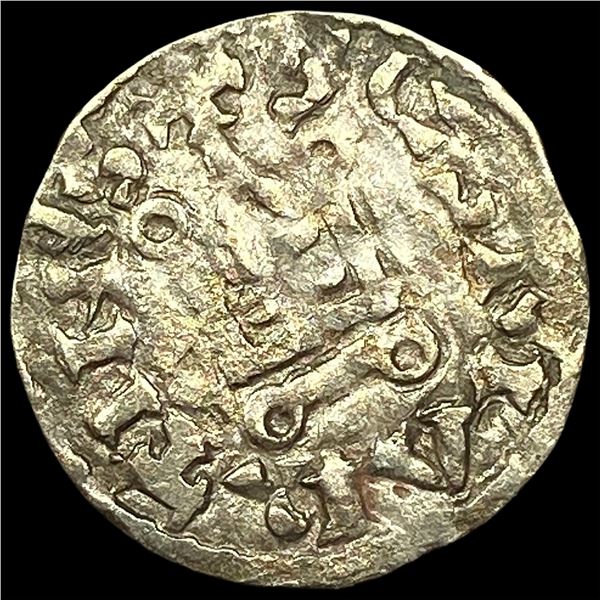1150-1200 AD France Abbey of St Martin Silver Denier NEARLY UNCIRCULATED