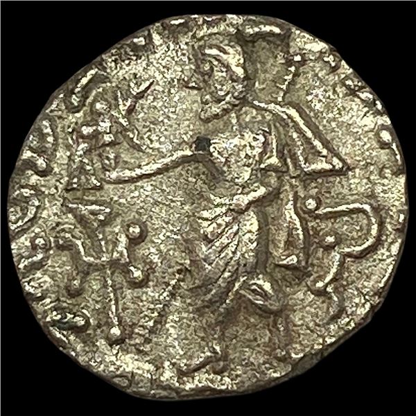 Indo-Scythian 58-12 BC Silver Dram NEARLY UNCIRCULATED