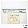 Joe DiMaggio Autographed Claim Check LCG 62 New