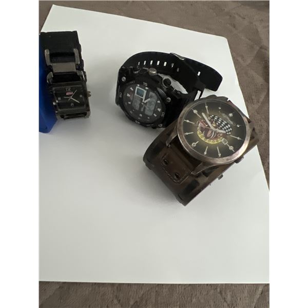 Dickie’s and Ed Hardy watches