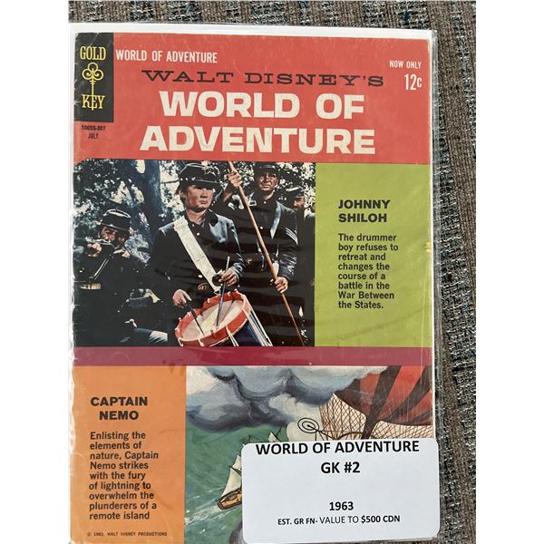 World of Adventure 12c Silver Age