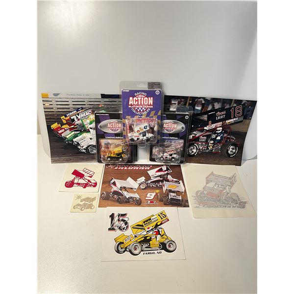 Collection of Racing Action Platinum Series sprint car est $150