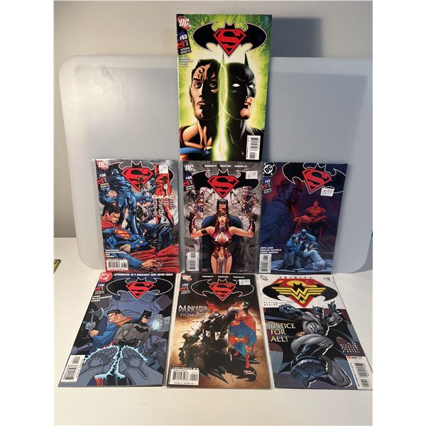 Comics lot Superman Batman