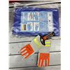 Image 1 : Blue Tarp 12x24 and Stout Gloves NEW