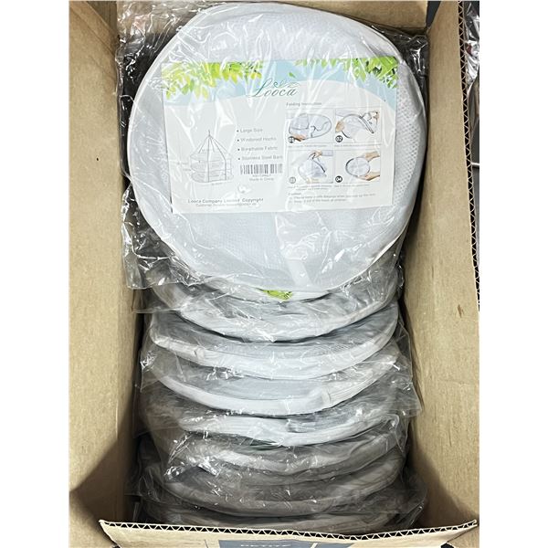 Foldable multifunction Drying Rack Hanging Net Box of 10