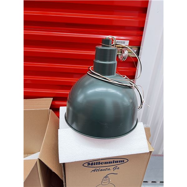 Millennium Lighting industrial-style pendant/ barn lights 2 NEW