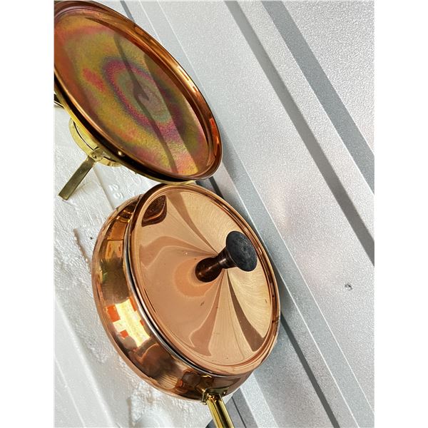 Set of copper dishes Made in Portugal