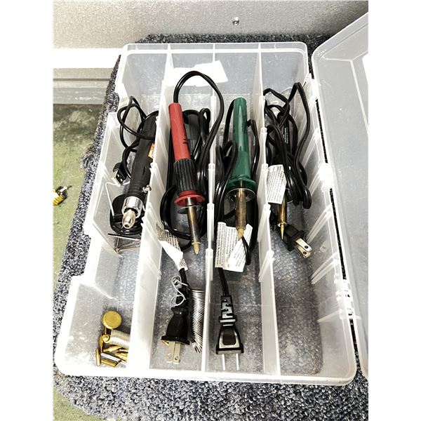 Collection of Soldering tools
