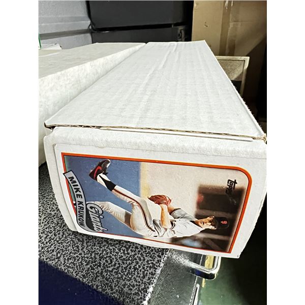 Box of vintage Baseball cards