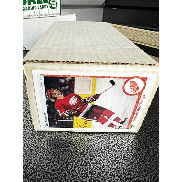Box of Hockey cards