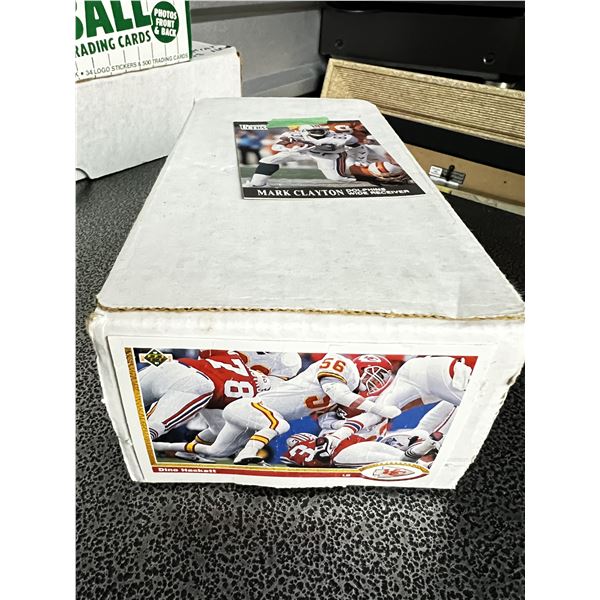 Box of Futball cards