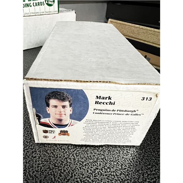 Box of Hockey cards