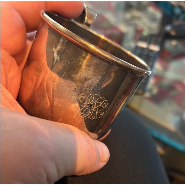 BIRKS engraved Cup
