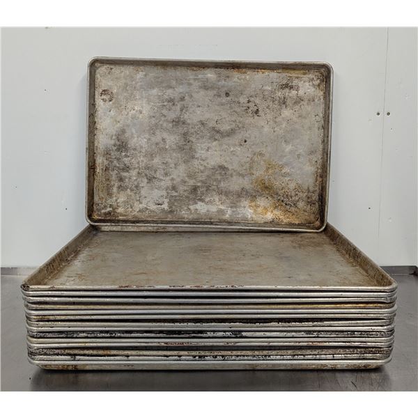 Full Size Bun Pan Sheets - Lot of 15