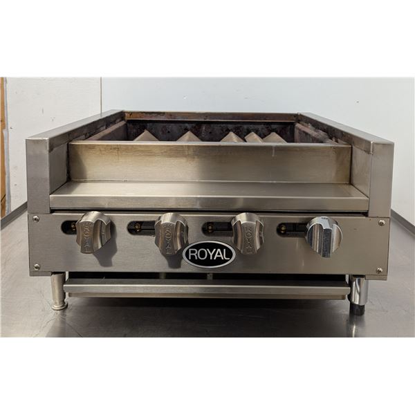 Royal RKTB-24 25" Gas Shish Kabob Broiler