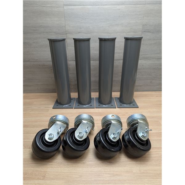 15" Base With Casters - Set of 4