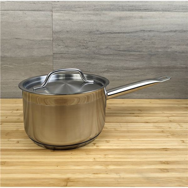 Heavy Duty 2qt Sauce Pan with Lid, Induction Capable, JR 47622