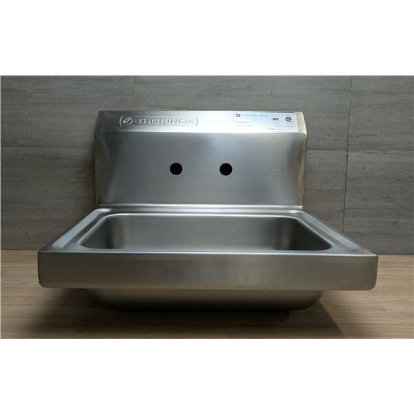 Thorinox THS-1-0 Hand Sink With 2 Holes, 4" Centered