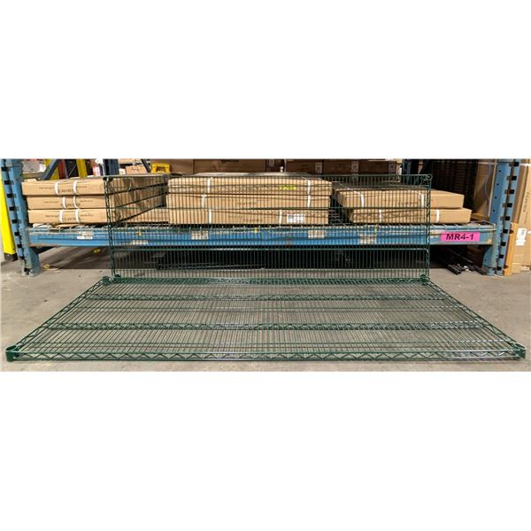 Thorinox TGES-2472 24" X 72" Epoxy Wire Shelves - Lot of 2| R4-1
