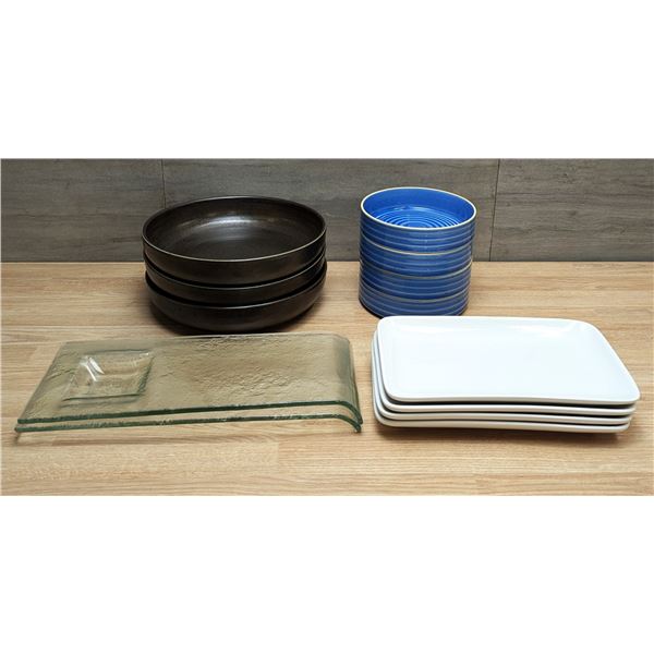 Assorted Plates & Bowls - Lot of 13pcs| Ft1