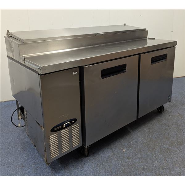 Hoshizaki PR67A 67" Double Door Refrigerated Pizza Prep Table