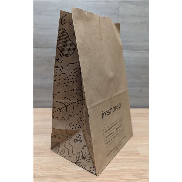 7-1/4" x 11-1/2" x 5" Paper Bags - Lot of Approx. 2500 (5 Cases)