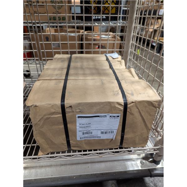 #6 Natural Plain Paper Bag - Lot of 2000
