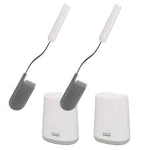 NEW JOSEPH JOSEPH 2PC TOILET BRUSH