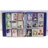 Image 1 : BINDER OF ASSORTED BASEBALL CARDS(APPROX 81 TOTAL)