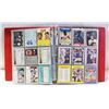 Image 1 : BINDER OF VARIOUS BASEBALL CARDS APPROX 108 TOTAL