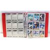 Image 1 : BINDER OF VARIOUS BASEBALL CARDS APPROX 90 TOTAL