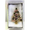 Image 1 : NEW CHRISTMAS TREE BROOCH FULLED WITH