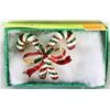 Image 1 : NEW CHRISTMAS CANDY CANES 1.5”X1.4”