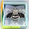 Image 1 : NEW CUTE BLACK & SILVER BEE WITH