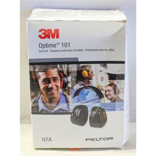 NEW 3M EARMUFF H7A PELTOR OPTIME 101