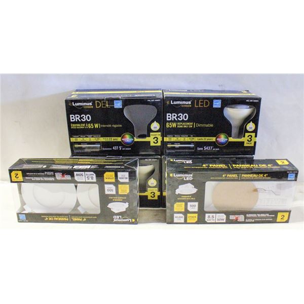 LOT OF LED LIGHTBULBS