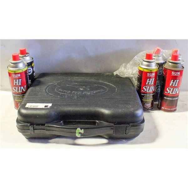 PORTABLE COOKING STOVE & BUTANE