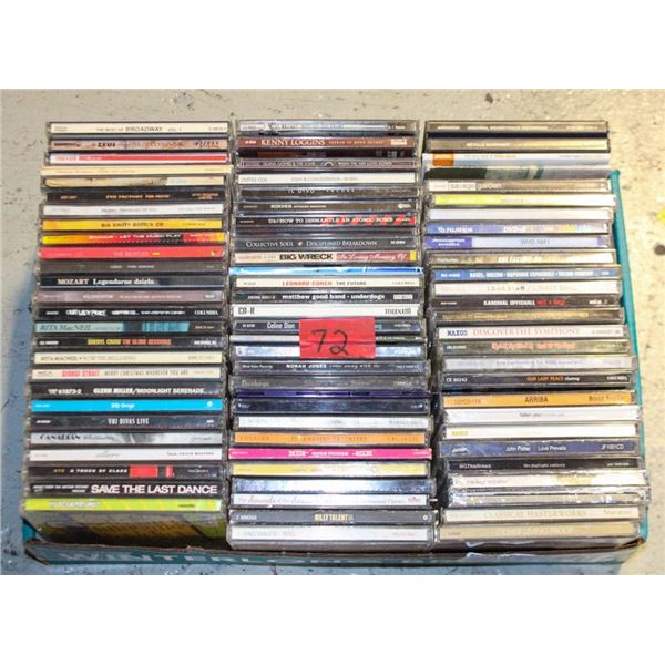 APPROX 74 CDS IN BOX