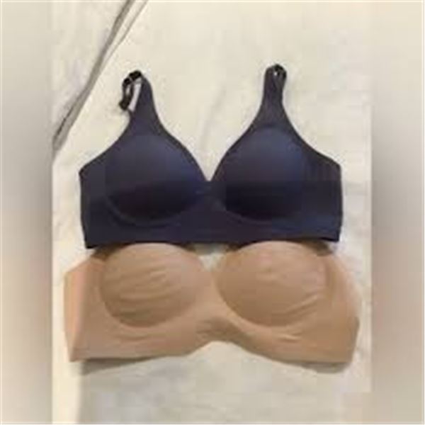 NEW BUFFALO DAVID BUTTON XL 2PK WIRE-FREE BRA