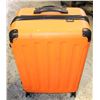 Image 1 : LARGE HARD CASE ORANGE TRAVEL SUITCASE