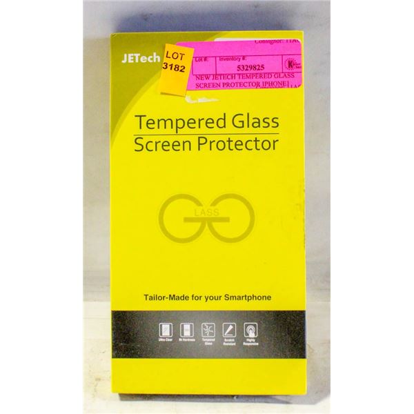 NEW JETECH TEMPERED GLASS SCREEN PROTECTOR IPHONE1