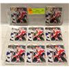 Image 1 : 8 ROB NIEDERMAYER UPPER DECK WORLD JUNIORS CARDS