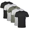 Image 1 : NEW GILDAN MENS 5PK MEDIUM MENS CREW TEES