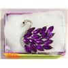 Image 1 : 26 NEW SWAN BROOCH 1.56” X1.57”
