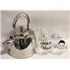 Image 1 : SCHITT'S CREEK THEMED GLASSES, TEAPOT