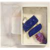 Image 1 : 2 1/2" LAPIS & JASPER 925 PENDANT