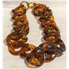 Image 1 : DESIGNER VINTAGE LUCITE TORTOISE SHELL