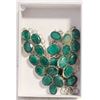 Image 1 : EMERALD NECKLACE AND BRACELET SET 18"