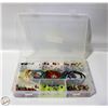 Image 1 : PLASTIC STORAGE BOX WITH CHAKRA BEADS