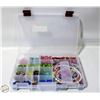 Image 1 : PLASTIC STORAGE BOX WITH DALSTONE BEADS